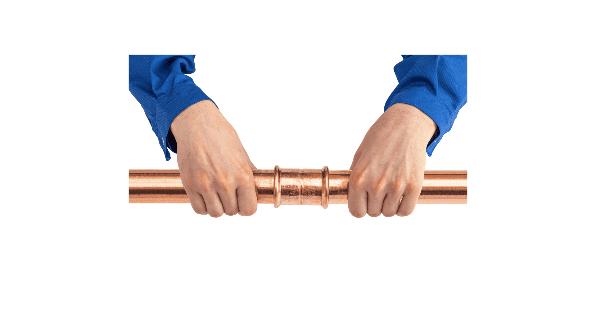 KAN-therm - Système Copper - Installation étape 4 - Installation du raccord avec le tuyau