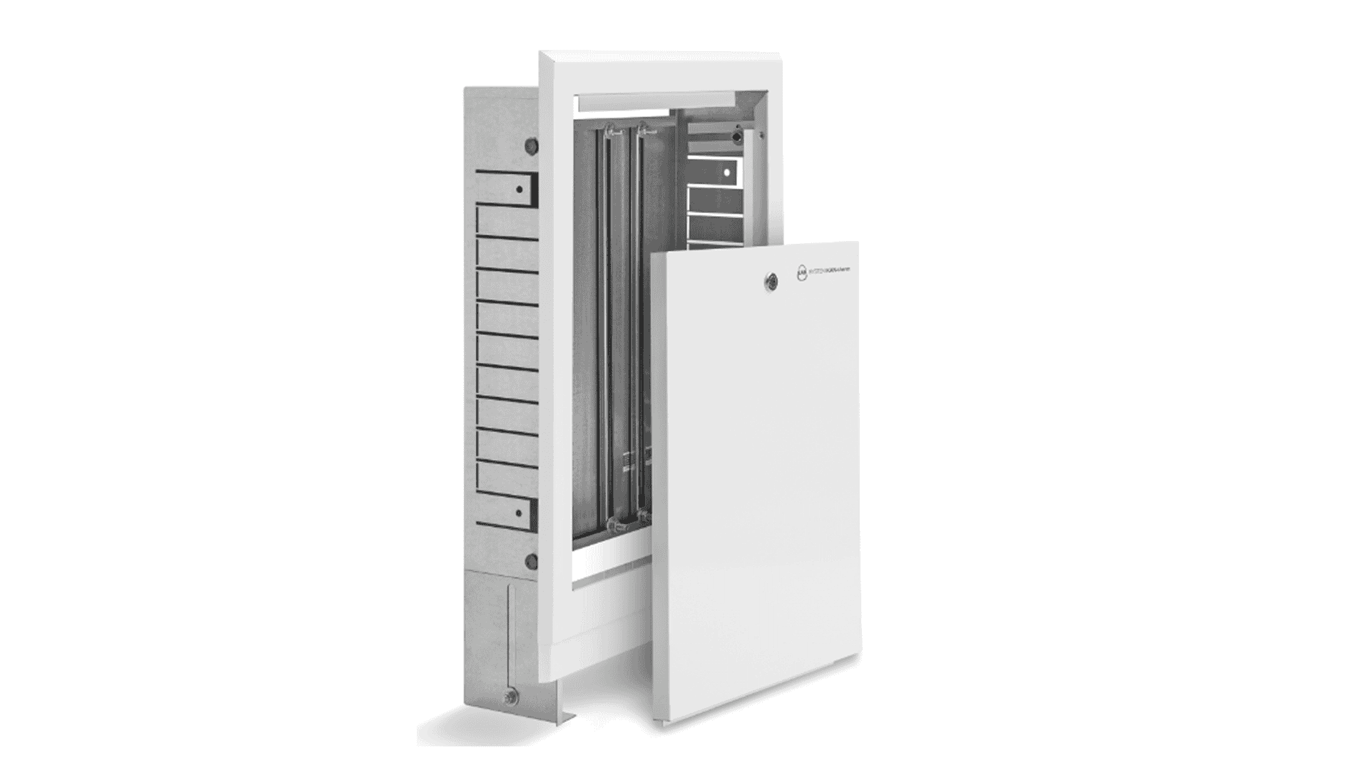 KAN-therm - Armoires d\'installation Slim et Slim+ - Armoire à encastrer SWPS et SWPSE pour installations de chauffage par radiateurs ou d\'eau sanitaire